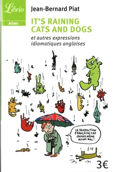 It's raining cats and dogs et autres expressions idiomatique - Jean-Bernard Piat