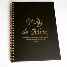 Mój dziennik złocony czarny - Wołaj do mnie