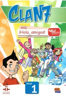 Clan 7 con Hola amigos 1 Podręcznik + kod dostępu online - Maria Castro