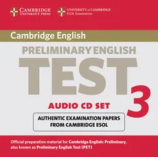 Cambridge Preliminary English Test 3 Audio CD Set