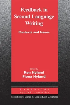 Feedback in Second Language Writing - Fiona Hyland, Ken Hyland