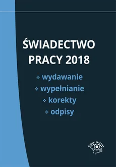 Świadectwo pracy 2018 - Outlet