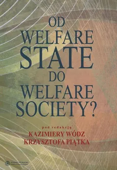 Od "welfare state" do "welfare society"?