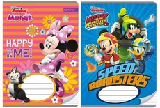 Zeszyt A5 w trzy linie 16 kartek - Minnie&Mickey 10 sztuk