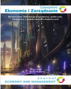 Czasopismo Ekonomia i Zarządzanie nr 1/2018 - Aleksandra Fudali
