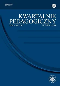 Kwartalnik Pedagogiczny 2017/2 (244) - Praca zbiorowa