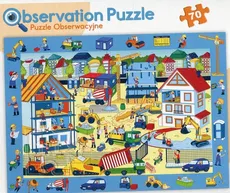 Puzzle 70 Obserwacyjne Odwiedzamy plac budowy