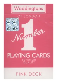 Karty do gry Waddingtons Pink Deck wersja angielska