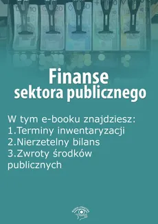 Finanse sektora publicznego, wydanie listopad 2015 r. - Praca zbiorowa