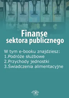 Finanse sektora publicznego, wydanie maj 2016 r. - Praca zbiorowa