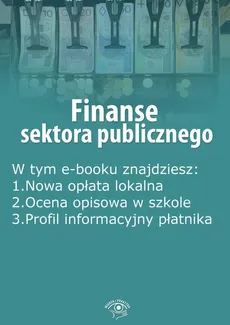 Finanse sektora publicznego, wydanie wrzesień 2015 r. - Praca zbiorowa
