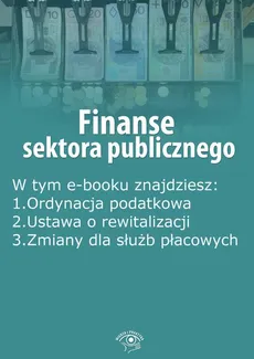 Finanse sektora publicznego, wydanie grudzień-styczeń 2015 r. - Praca zbiorowa