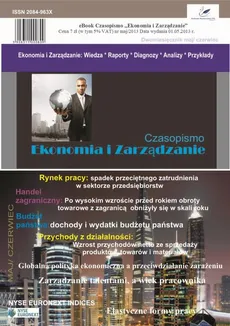 Czasopismo „Ekonomia i Zarządzanie” maj/2013 - Praca zbiorowa