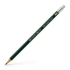 Grafitowy ołówek Castell 9000 B z gumką 12 sztuk