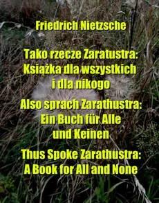 Tako rzecze Zaratustra - Friedrich Nietzsche