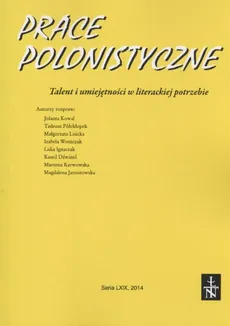 Prace Polonistyczne t. 69/2014 - Praca zbiorowa