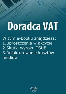 Doradca VAT, wydanie sierpień 2015 r. - Rafał Kuciński