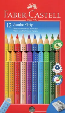 Kredki Jumbo Grip 12 kolorów