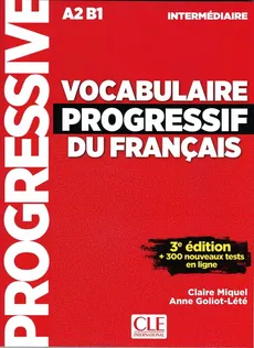 Vocabulaire progressif intermediare livre +CD3ed A2 B1 - Outlet - Anne Goliot-Lete, Claire Miquel