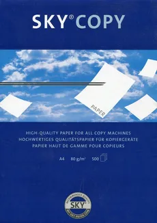 Papier ksero Sky Copy A4 500 arluszy - Outlet