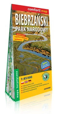 Biebrzański Park Narodowy laminowana mapa turystyczna 1:85 000 - Outlet