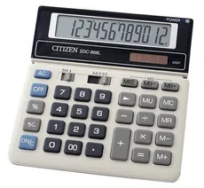 Kalkulator biurowy CITIZEN SDC-868L 12-cyfrowy czarno-biały