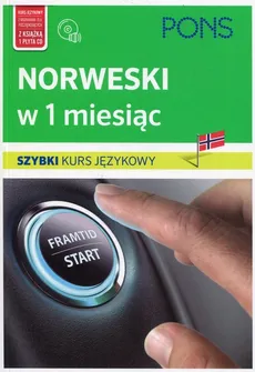 PONS Szybki kurs językowy Norweski w 1 miesiąc z płytą CD - Martin Schmidt