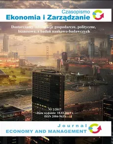 Czasopismo Ekonomia i Zarządzanie nr 2/2017 - Aleksandra Fudali