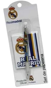 Długopis + Notes Real Madrid