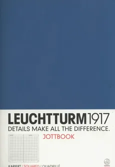 Notatnik Leuchtturm1917 Jottbook A4 kratka 60 kartek nordycki niebieski