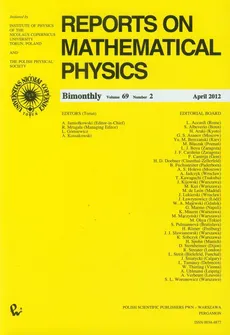 Reports on Mathematical Physics 69/2 Kraj