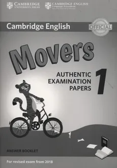 Cambridge English Movers 1 Authentic Examination Papers Answer booklet