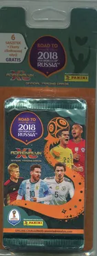 Adrenalyn Xl Road to World Cup Russia 2018 6+2 blister