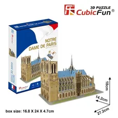 Puzzle 3D Katedra Notre Dame 53 elementów