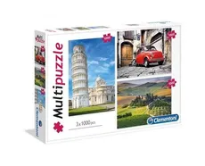Multipuzzle Italy 3x1000