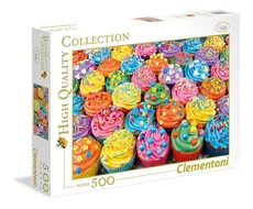 Puzzle High Quality Collection Colorful Cupcakes 500