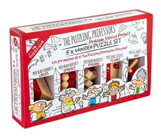 Łamigłówka The Puzzling Professors' 5 x Wooden Puzzle Set