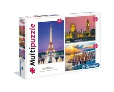 Multipuzzle Miasta 3x1000