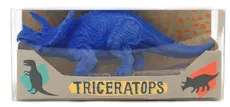 Gumka do ścierania Duża Dinozaur Triceratops 1 niebieska gumka