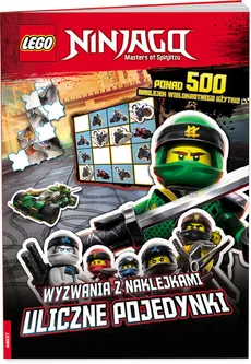Lego Ninjago Wyzwania z naklejkami Uliczne pojedynki - Outlet