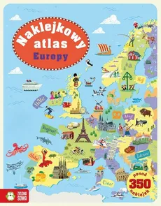 Naklejkowy album. Naklejkowy atlas Europy - Melmoth Jonathan