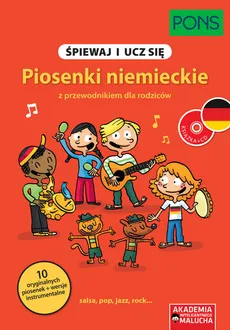Śpiewaj i ucz się Piosenki niemieckie z przewodnikiem dla rodziców - Outlet