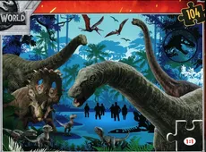 Puzzle SuperColor 104 Jurassic World