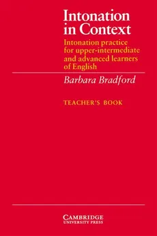 Intonation in Context Teacher's Book - Barbara Bradford