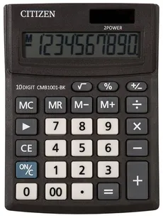 Kalkulator biurowy Citizen CMB1001-BK 10-cyfrowy czarny - Outlet
