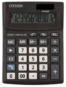 Kalkulator Citizen CMB1201-BK 12-cyfrowy czarny