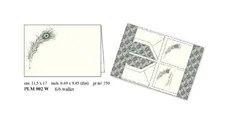 Papeteria Wallet 6 kopert i 6 karnetów PLM 002W