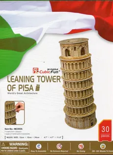 Puzzle 3D Krzywa Wieża w Pizie 30 - Outlet
