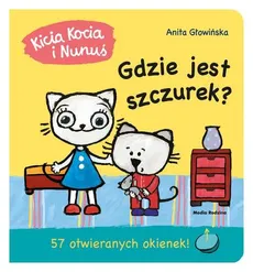 Kicia Kocia i Nunuś Gdzie jest szczurek? - Outlet - Anita Głowińska