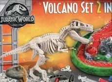 Volcano Set 2 in 1 Volcano&Trex Skeletonto Dig Kit Jurassic World